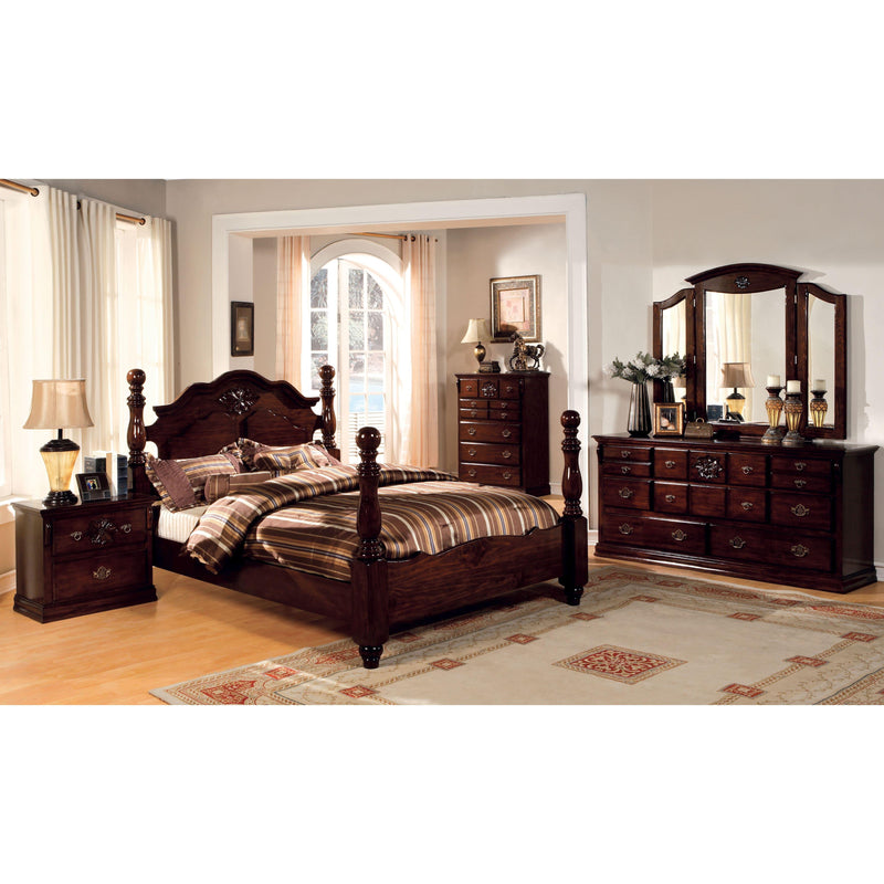 Furniture of America Tuscan II Queen Poster Bed CM7571Q-BED IMAGE 3