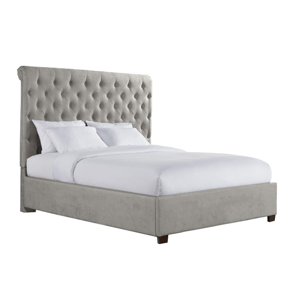 Elements International Waldorf Queen Upholstered Platform Bed UWF3151QB IMAGE 1