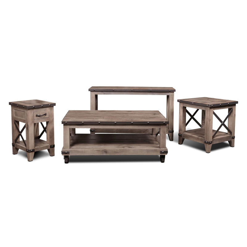 Horizon Home Furniture Urban Rustic End Table H1365-100-GRY IMAGE 7