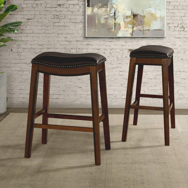 Elements International Fiesta Pub Height Stool LFS100BSTDB IMAGE 8