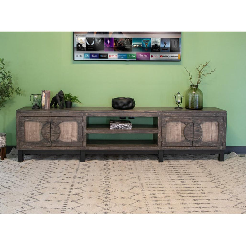 International Furniture Direct Cosala TV Stand IFD8081STN93BN IMAGE 3