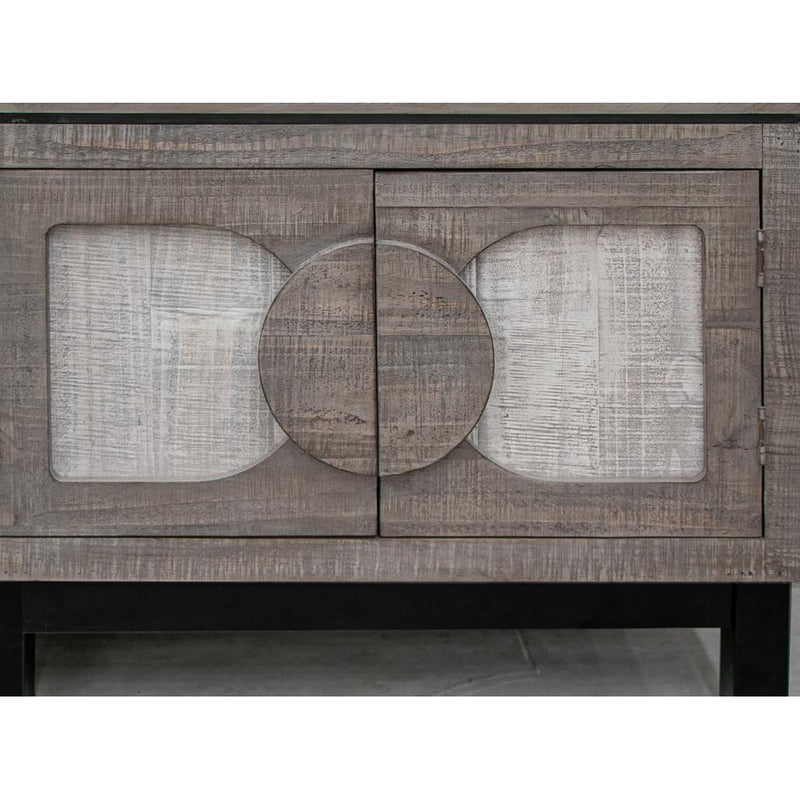 International Furniture Direct Cosala TV Stand IFD8081STN93GY IMAGE 3